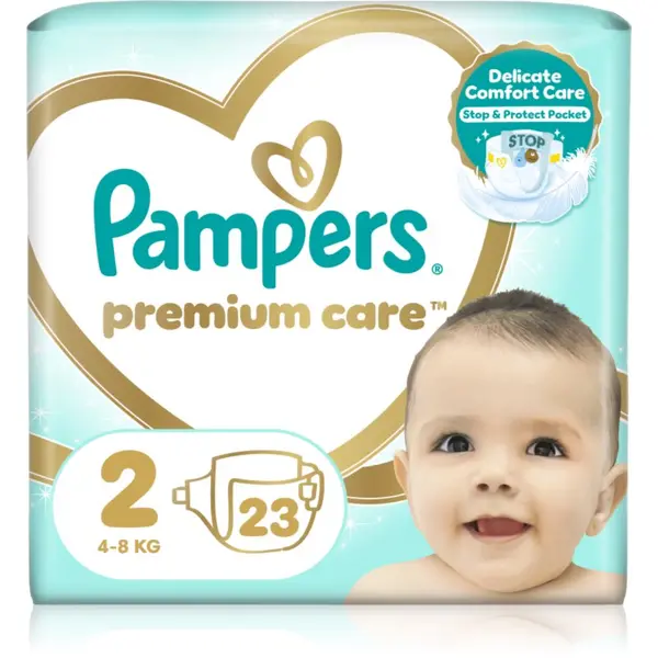 Pampers Pampers Premium Care Size 2 еднократни пелени 4-8 kg 23 бр.