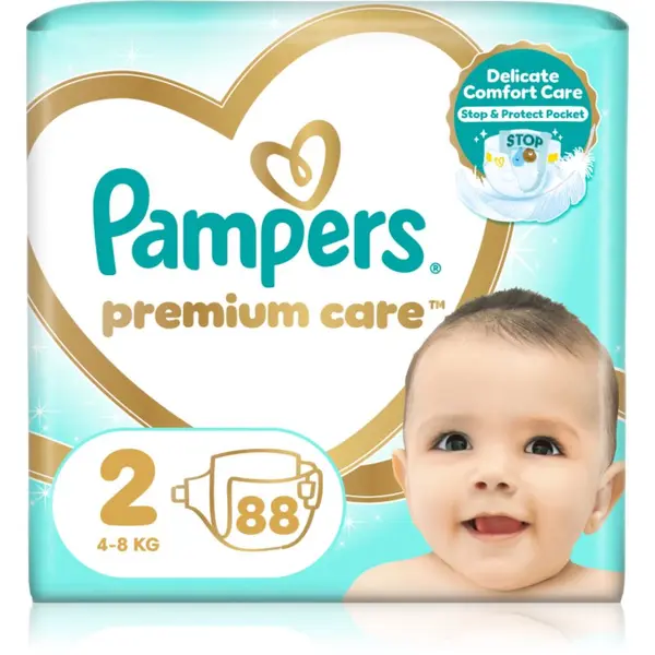 Pampers Pampers Premium Care Size 2 еднократни пелени 4-8 kg 88 кг