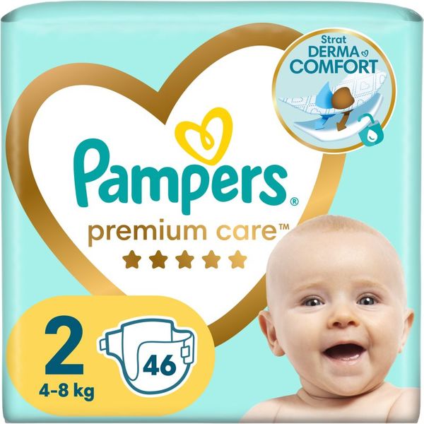 Pampers Pampers Premium Care Size 2 еднократни пелени 4-8kg 46 бр.