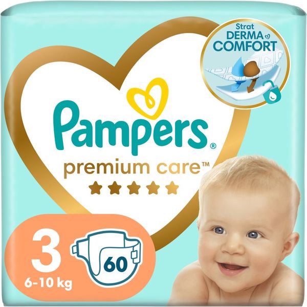 Pampers Pampers Premium Care Size 3 еднократни пелени 6-10 kg 60 бр.