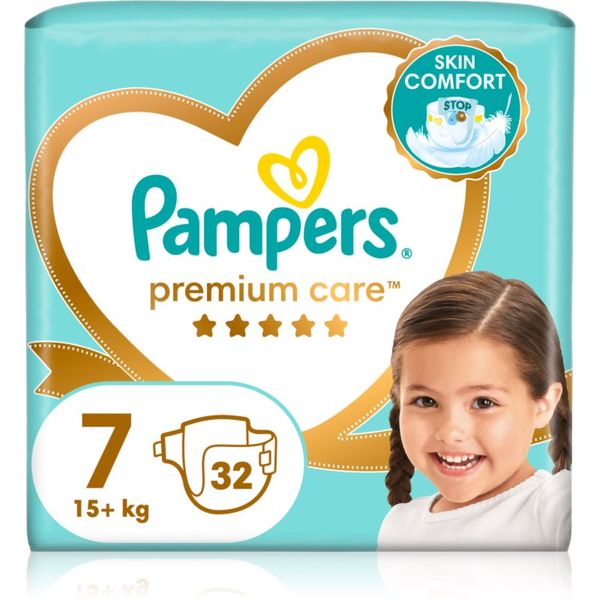 Pampers Pampers Premium Care Size 7 еднократни пелени 15+ kg 32 бр.
