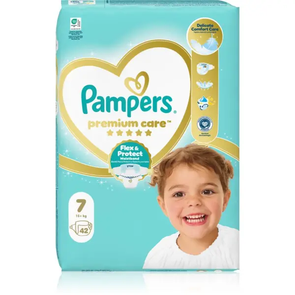 Pampers Pampers Premium Care Size 7 еднократни пелени 15+ kg 42 бр.