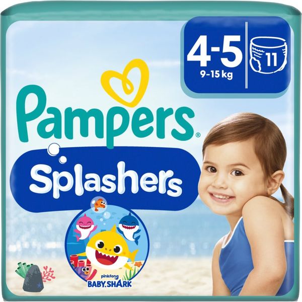 Pampers Pampers Splashers 4-5 еднократни пелени за плуване 9-15 kg 11 бр.