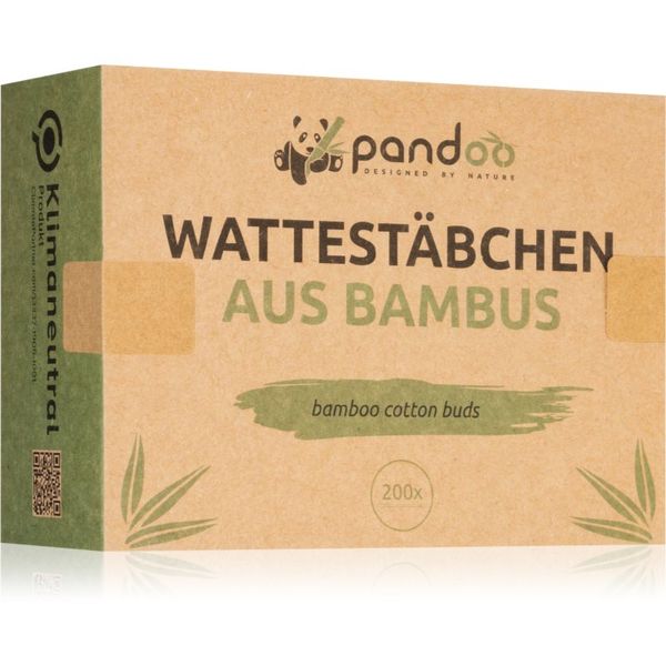 Pandoo Pandoo Bamboo Cotton Buds клечки за уши 200 бр.