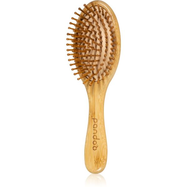 Pandoo Pandoo Bamboo Hairbrush четка за коса от бамбуково дърво 1 бр.