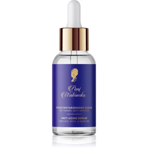 Pani Walewska Pani Walewska Anti-Aging Face serum серум против стареене на кожата за лице, врат и деколкте 30 мл.