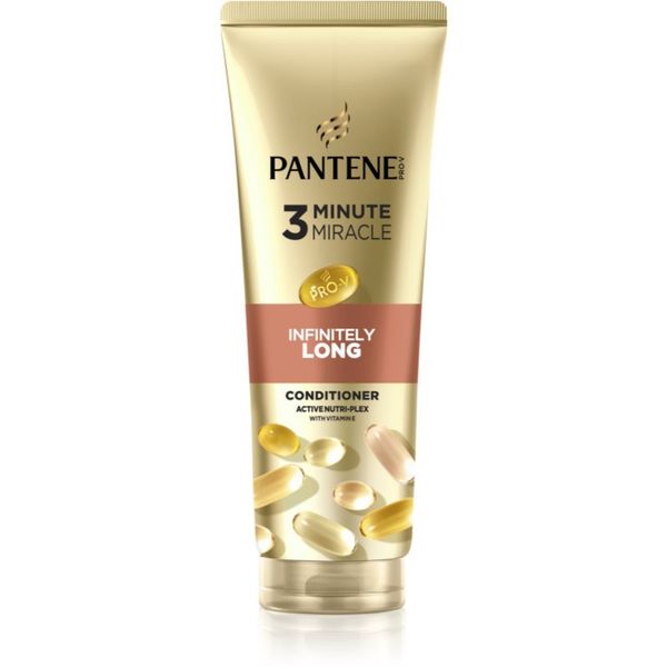 Pantene Pantene 3 Minute Miracle Infinitely Long регенериращ балсам за слаба и увредена коса 220 мл.