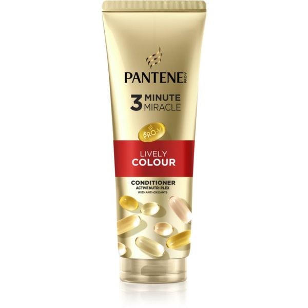 Pantene Pantene 3 Minute Miracle Lively Colour балсам за увредена и боядисана коса 220 мл.