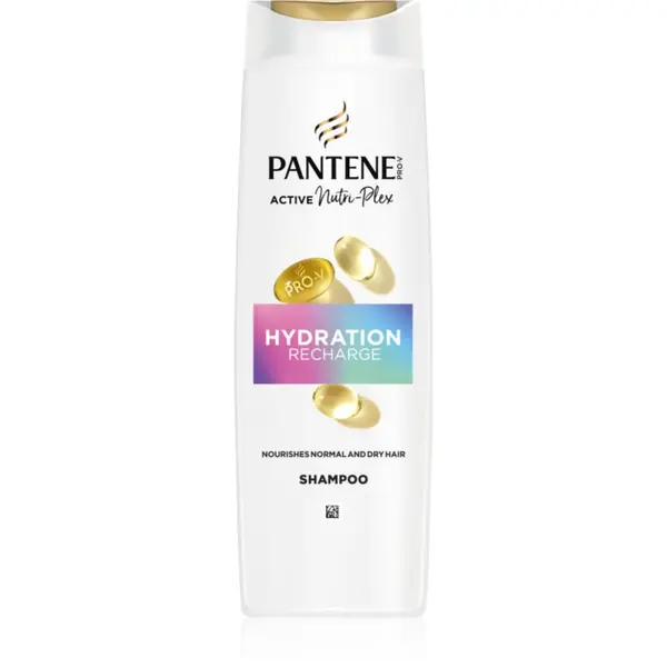 Pantene Pantene Pro-V Active Nutri Plex Hydration Recharge подхранващ шампоан за възстановяване и подсилване на косата 400 мл.
