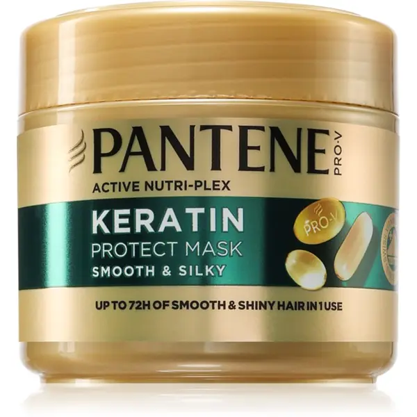 Pantene Pantene Pro-V Active Nutri Plex Smooth & Silky маска за блясък и мекота на косата 300 мл.
