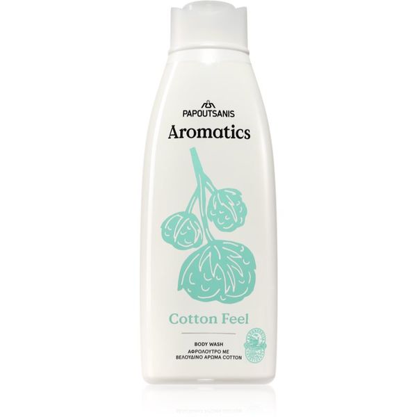 PAPOUTSANIS PAPOUTSANIS Aromatics Cotton Feel нежен душ гел 650 мл.