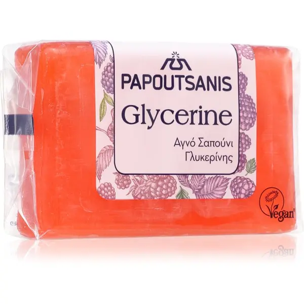 PAPOUTSANIS PAPOUTSANIS Glycerine Red твърд сапун за тяло 125 гр.