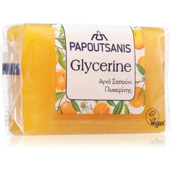 PAPOUTSANIS PAPOUTSANIS Glycerine Yellow твърд сапун за тяло 125 мл.