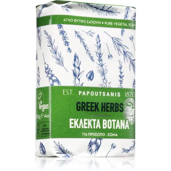 PAPOUTSANIS PAPOUTSANIS Greek Herbs твърд сапун 150 гр.