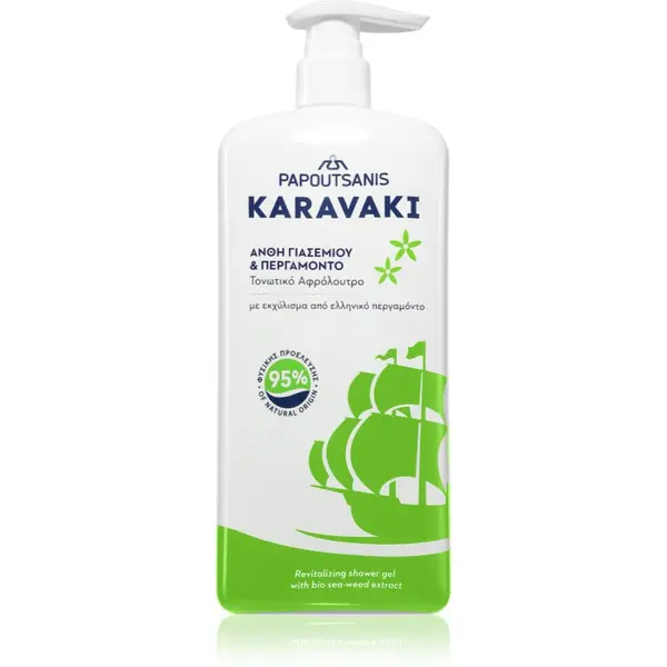 PAPOUTSANIS PAPOUTSANIS Karavaki Jasmin & Bergamot душ гел 750 мл.