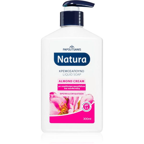 PAPOUTSANIS PAPOUTSANIS Natura Almond Cream течен сапун за ръце 300 мл.