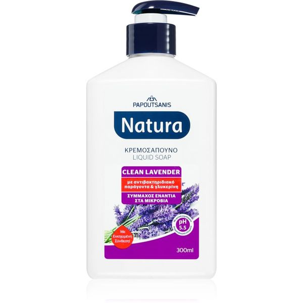 PAPOUTSANIS PAPOUTSANIS Natura Clean Lavender течен сапун 300 мл.