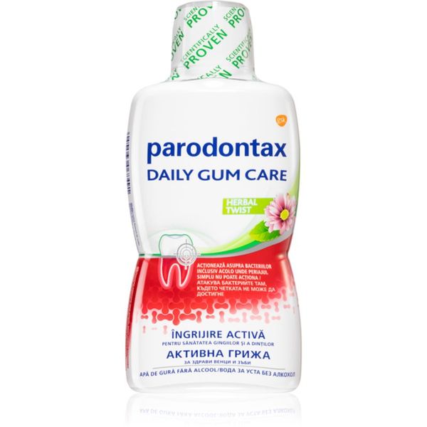 Parodontax Parodontax Daily Gum Care Herbal вода за уста 500 мл.