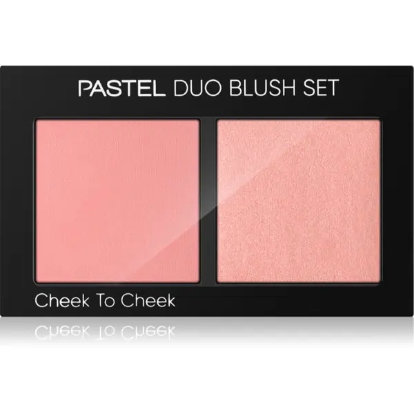 Pastel Pastel Profashion Duo Blush Set Cheek To Cheek палитра с ружове цвят 10 Hot Pink 2x4.3 гр.