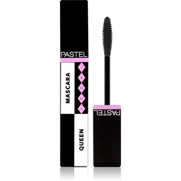 Pastel Pastel Queen Mascara спирала за обем и удължаване на мигли цвят Black 7.14 мл.
