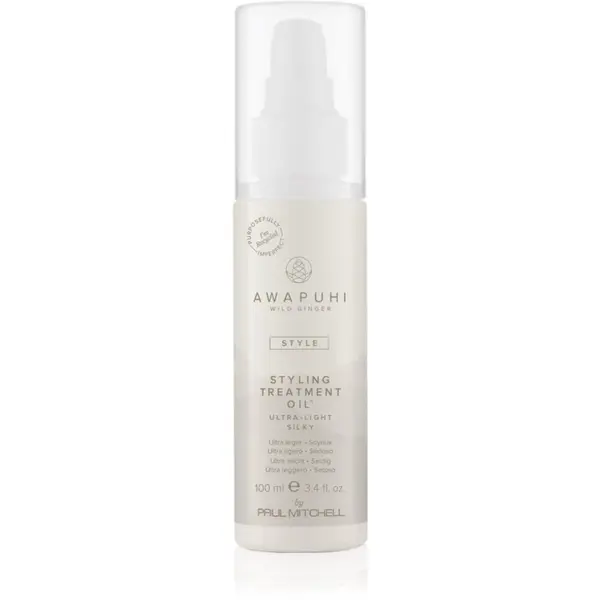 Paul Mitchell Paul Mitchell Awapuhi Wild Ginger Styling Treatment Oil регенериращо олио за суха и увредена коса 100 мл.