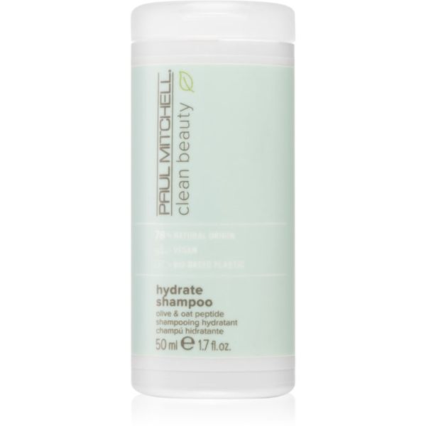 Paul Mitchell Paul Mitchell Clean Beauty Hydrate хидратиращ шампоан за суха коса 50 мл.