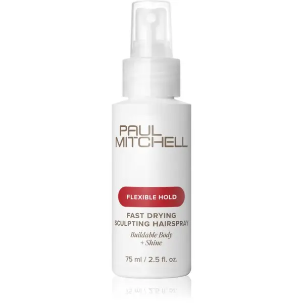 Paul Mitchell Paul Mitchell Flexible Hold Fast Drying Sculpting Hairspray лак за коса за обем и блясък 75 мл.