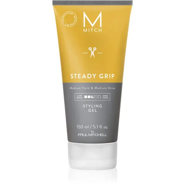 Paul Mitchell Paul Mitchell Mitch Steady Grip Styling Gel стилизиращ гел със средна фиксация 150 мл.