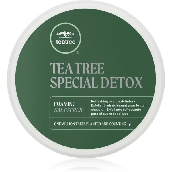 Paul Mitchell Paul Mitchell Tea Tree Special Detox Foaming Salt Scrub пилинг-пяна за коса и скалп 184 мл.