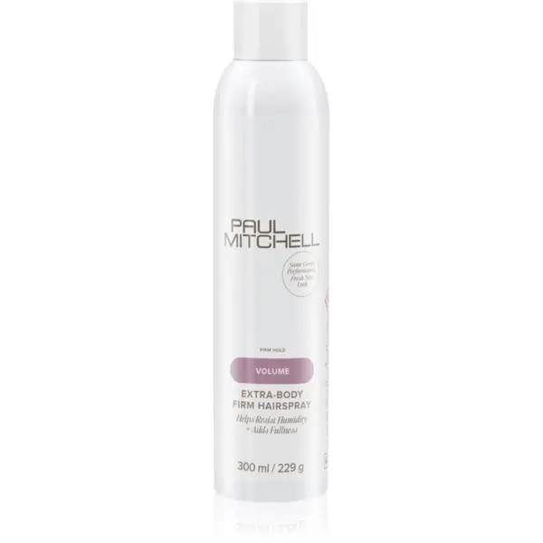 Paul Mitchell Paul Mitchell Volume Extra-Body Firm Hairspray лак за коса със силна фиксация за обем и блясък 300 мл.