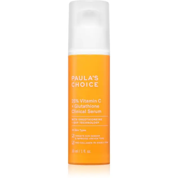 Paula's Choice Paula's Choice Vitamin C 25% + Glutathione Clinical Serum успокояващ серум с витамин С 30 мл.