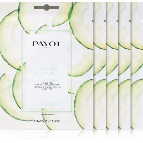 Payot Payot Morning Mask Winter is Coming подхранваща платнена маска 5 бр.