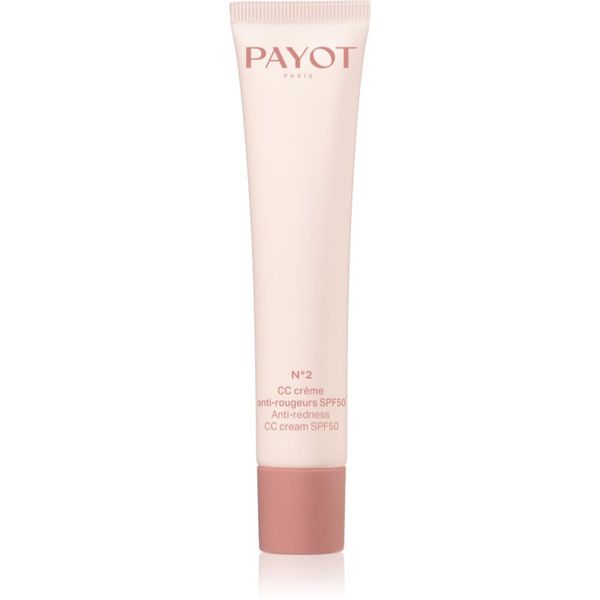 Payot Payot N°2 CC Crème Anti-Rougeurs SPF 50 CC крем против зачервяване на кожата SPF 50+ 40 мл.