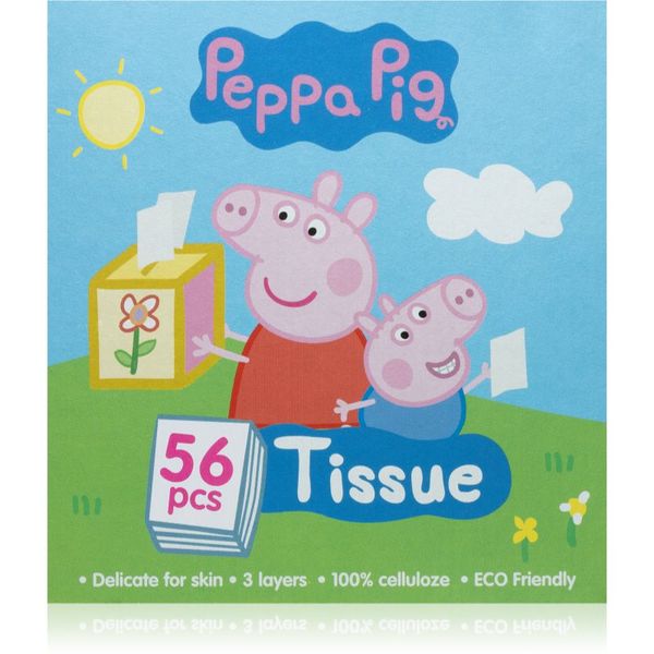 Peppa Pig Peppa Pig Tissue хартиени кърпички 56 бр.
