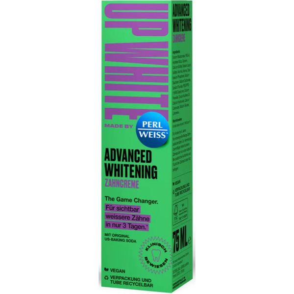 Perl Weiss Perl Weiss Up White Advanced Whitening избелваща паста за зъби 75 мл.