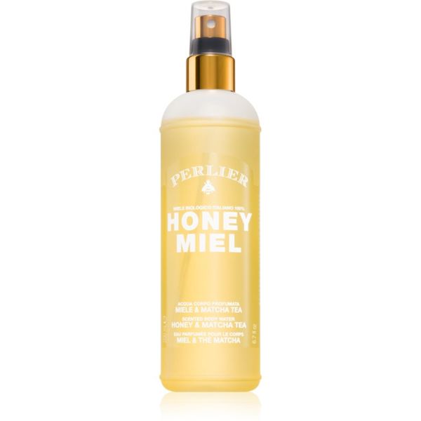 Perlier Perlier Honey Miel Honey & Matcha Tea парфюмиран спрей за тяло за жени 200 мл.