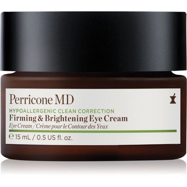 Perricone MD Perricone MD Hypoallergenic Clean Correction Eye Cream хидратираща и озаряваща грижа за клепачи и кръгове под очите 15 мл.