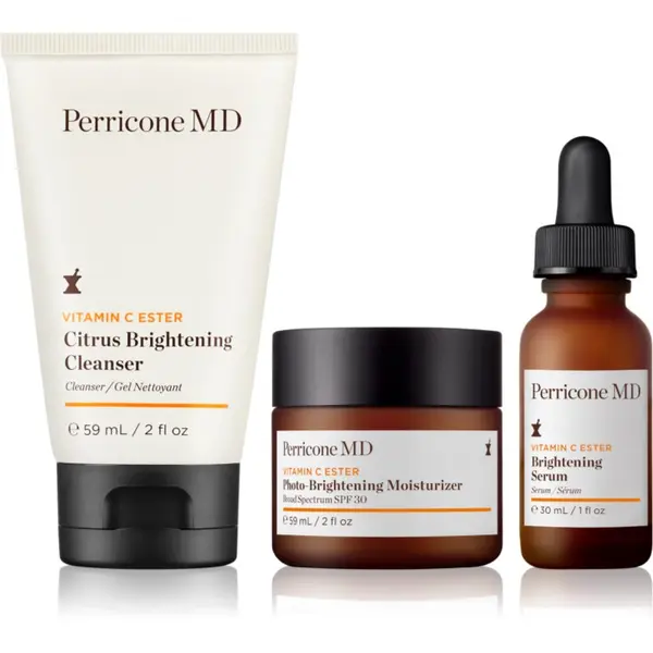 Perricone MD Perricone MD Vitamin C Ester Brightening Trio подаръчен комплект с витамин С