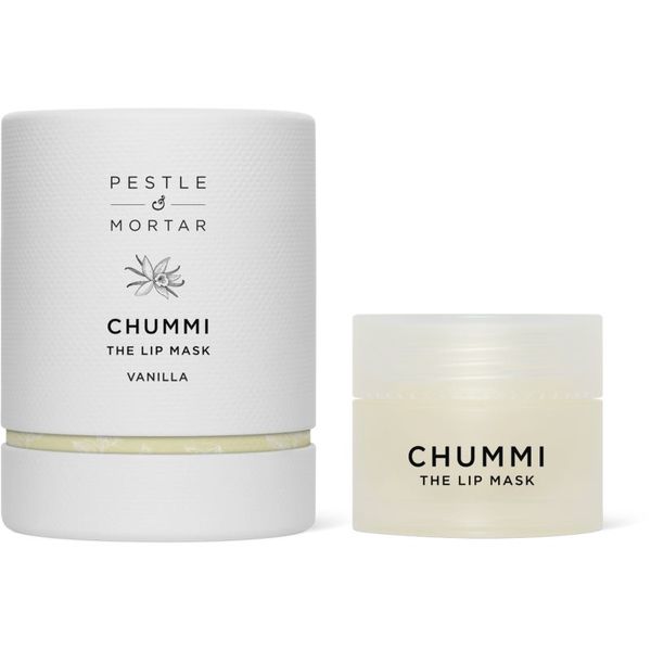 Pestle & Mortar Pestle & Mortar Chummi Vanilla хидратираща маска за устни 20 гр.