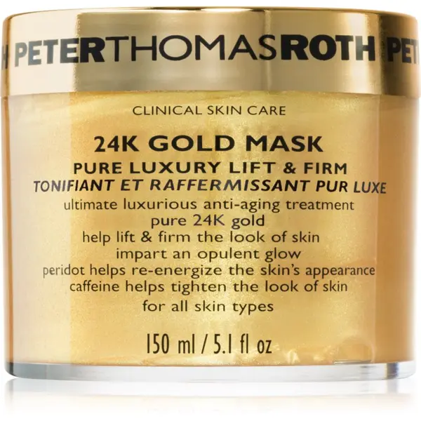 Peter Thomas Roth Peter Thomas Roth 24K Gold Mask луксозна стягаща маска за лице с лифтинг ефект 150 мл.
