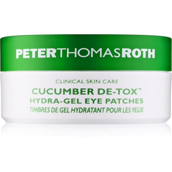 Peter Thomas Roth Peter Thomas Roth Cucumber De-Tox Hydra-Gel Eye Patches хидратираща гел маска за очи 30 Pairs 60 бр.