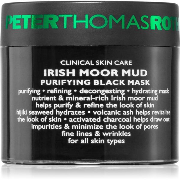 Peter Thomas Roth Peter Thomas Roth Irish Moor Mud Mask почистваща черна маска 50 мл.