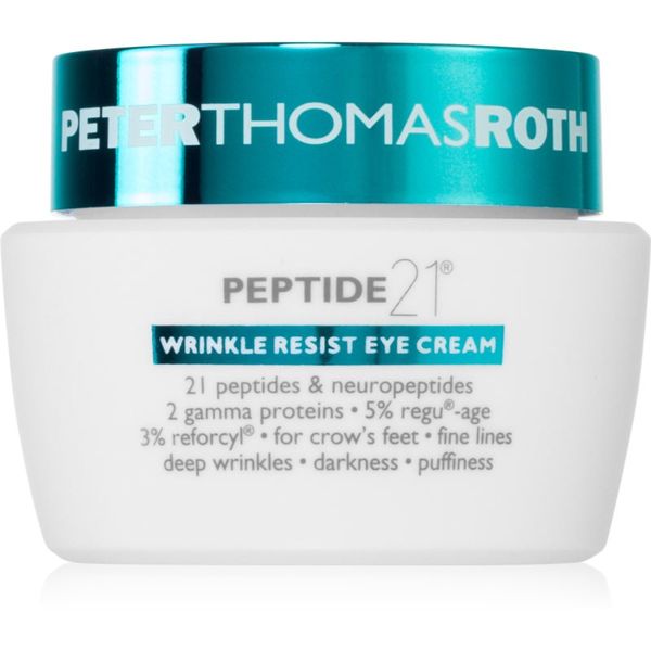 Peter Thomas Roth Peter Thomas Roth Peptide 21 Wrinkle Resist Eye Cream околоочен крем против бръчки 15 мл.