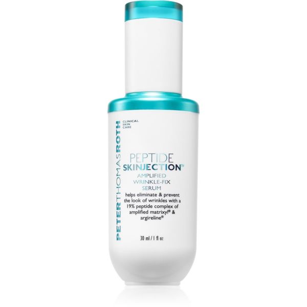 Peter Thomas Roth Peter Thomas Roth Peptide Skinjection™ Amplified Wrinkle-Fix Serum Refillable интензивен стягащ серум за мигновено изглаждане на бръчките 30 мл.