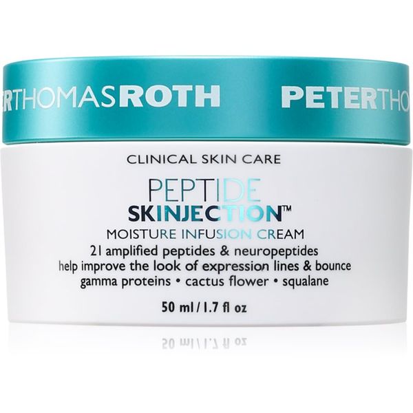 Peter Thomas Roth Peter Thomas Roth Peptide Skinjection™ Moisture Infusion Cream Refillable изглаждащ хидратиращ крем с пептиди 50 мл.