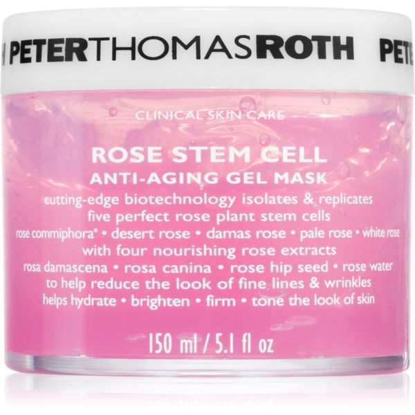 Peter Thomas Roth Peter Thomas Roth Rose Stem Cell Anti-Aging Gel Mask хидратираща маска с гел текстура 150 мл.
