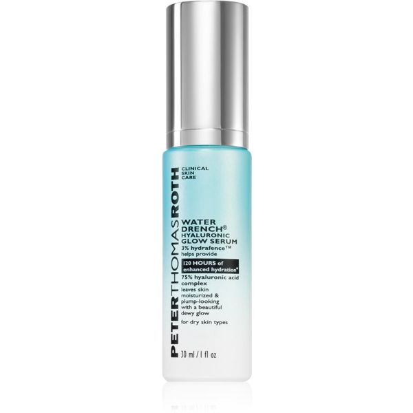 Peter Thomas Roth Peter Thomas Roth Water Drench Hyaluronic Glow Serum хиалуронов серум за озаряване на лицето 30 мл.