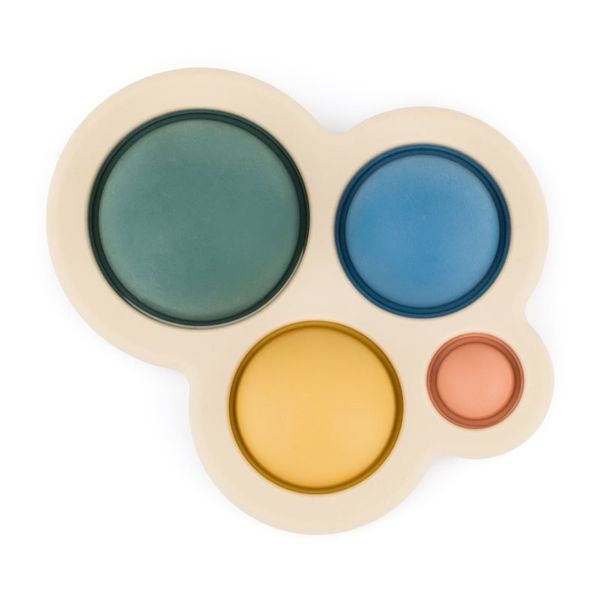 Petite&Mars Petite&Mars Chill out играчка за подреждане 6 m+ Misty Green 1 бр.