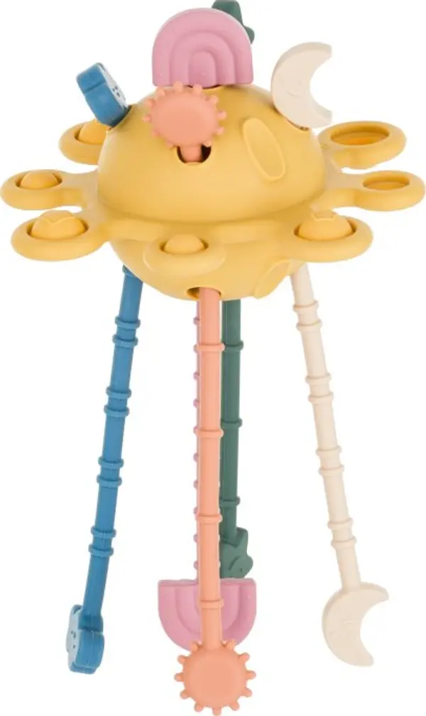 Petite&Mars Petite&Mars Crazy planet играчка за подреждане 10 m+ Intense Ochre 1 бр.