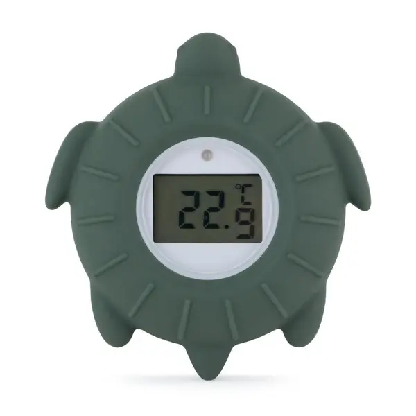 Petite&Mars Petite&Mars Digital Silicone Water Thermometer 0m+ Дигитален термометър за ваната Turtle Terry 1 бр.